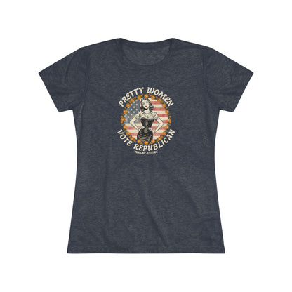 Pretty Women Vote Republican T-shirt (Women)