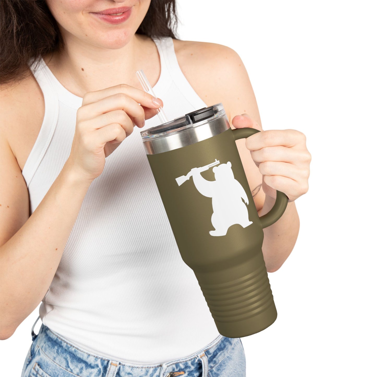 Bear Armed Tumbler (40oz)