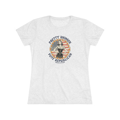 Pretty Women Vote Republican T-shirt (Women)