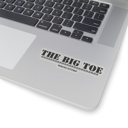 The Big Toe Sticker (Black)