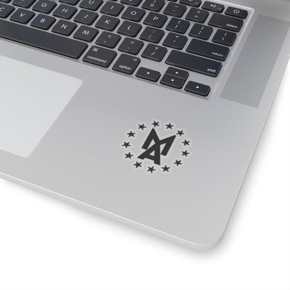 MA Stars Logo Sticker (Black)