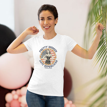 Pretty Women Vote Republican T-shirt (Women)
