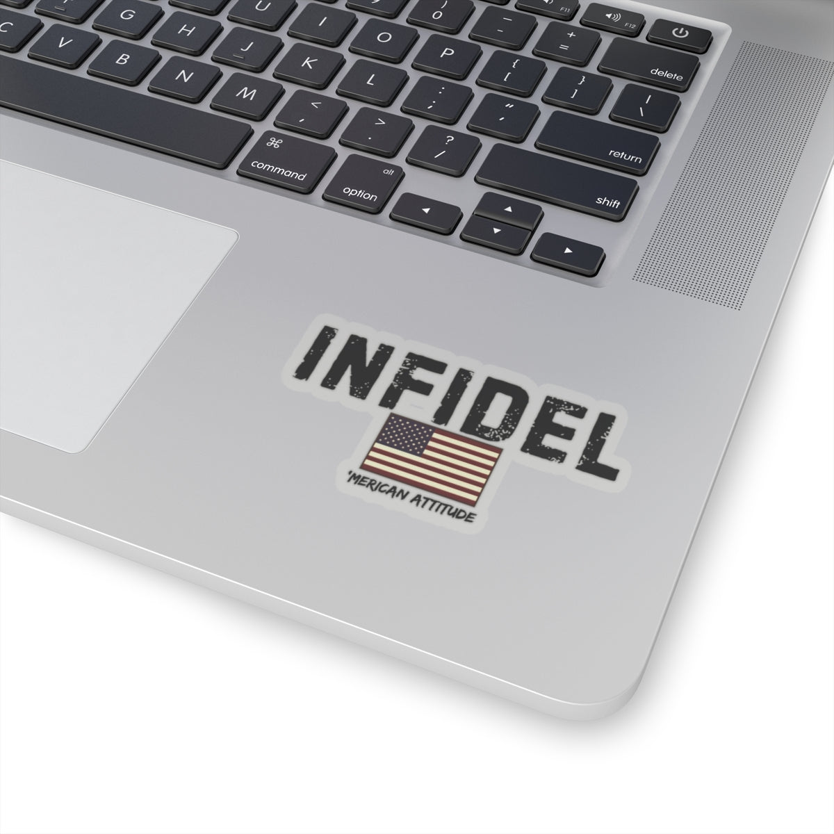 INFIDEL Sticker (Black)