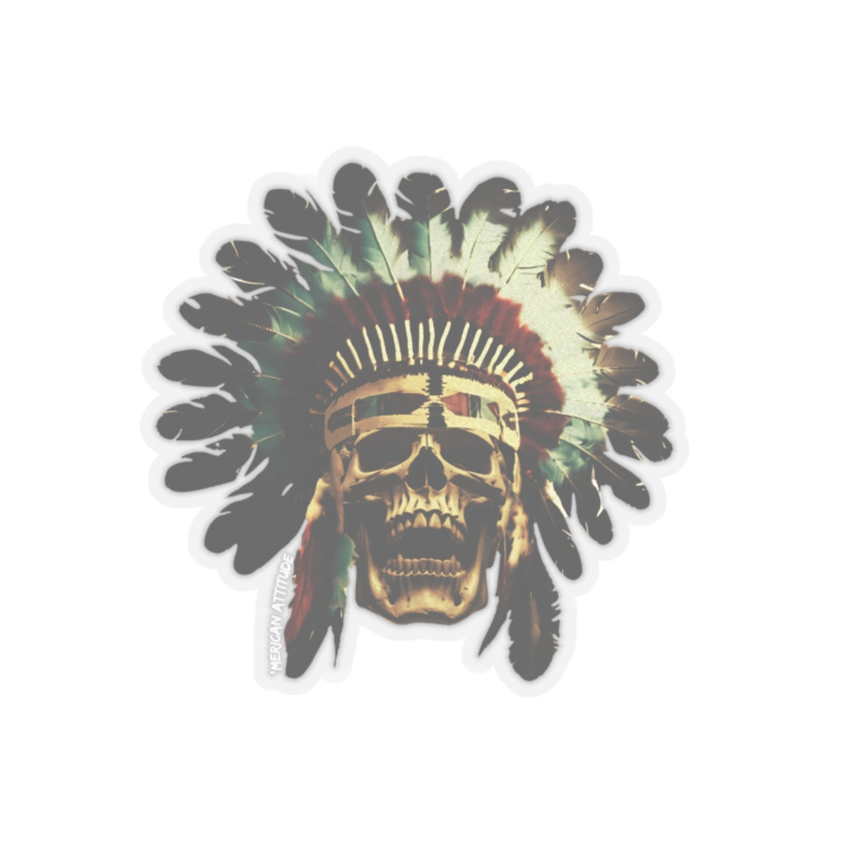 WARHORSE 1 Sticker (White)