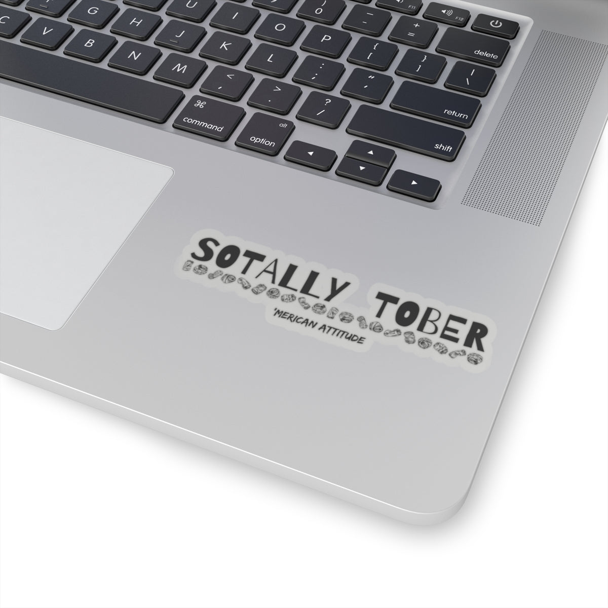 Sotally Tober Sticker (Black)