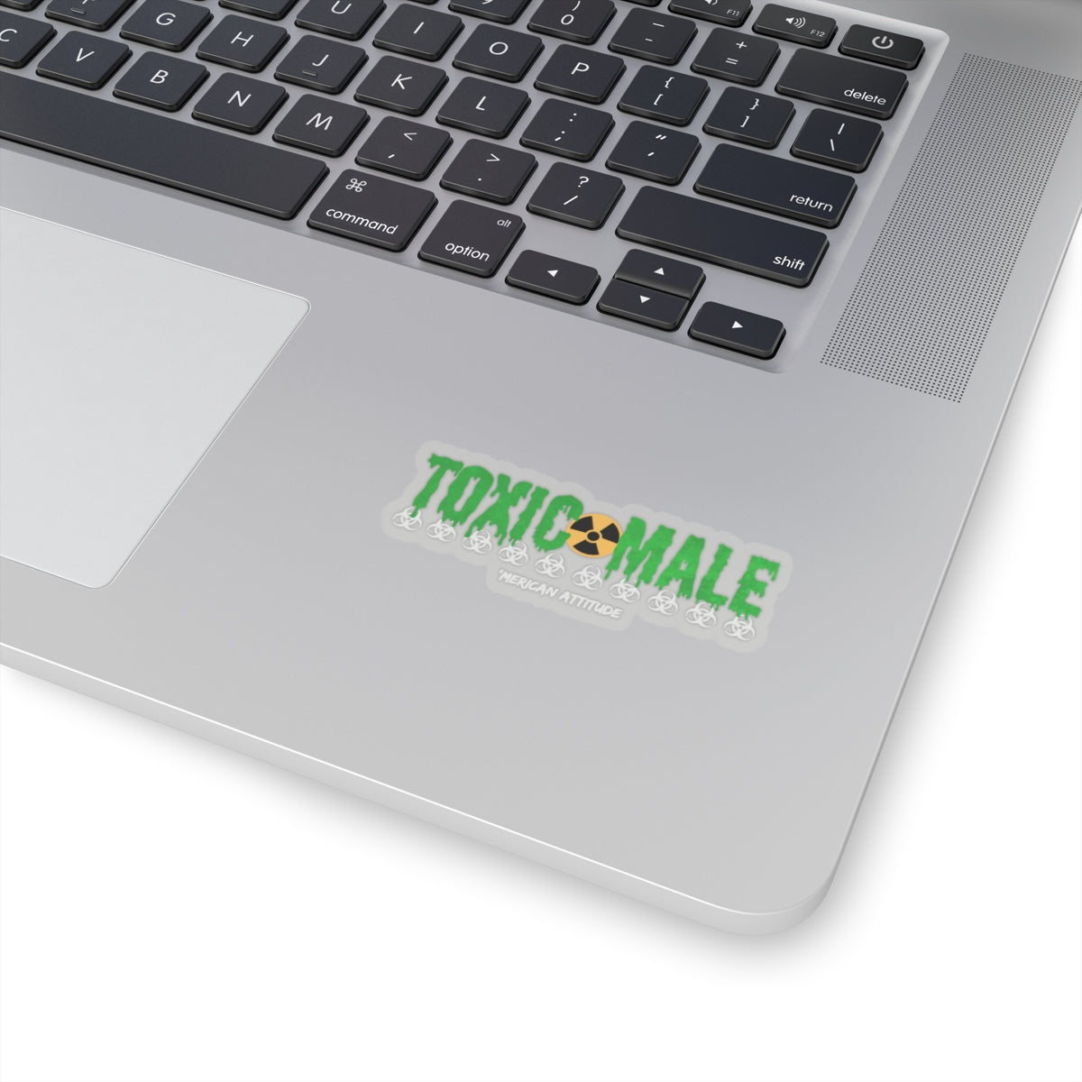 Toxic Male Sticker (White)