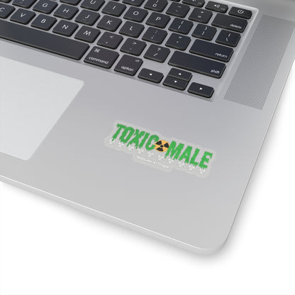 Toxic Male Sticker (White)