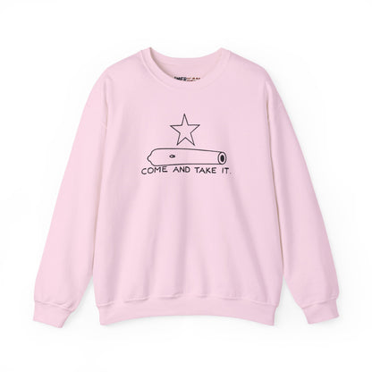 Come And Take It Cannon Sweatshirt