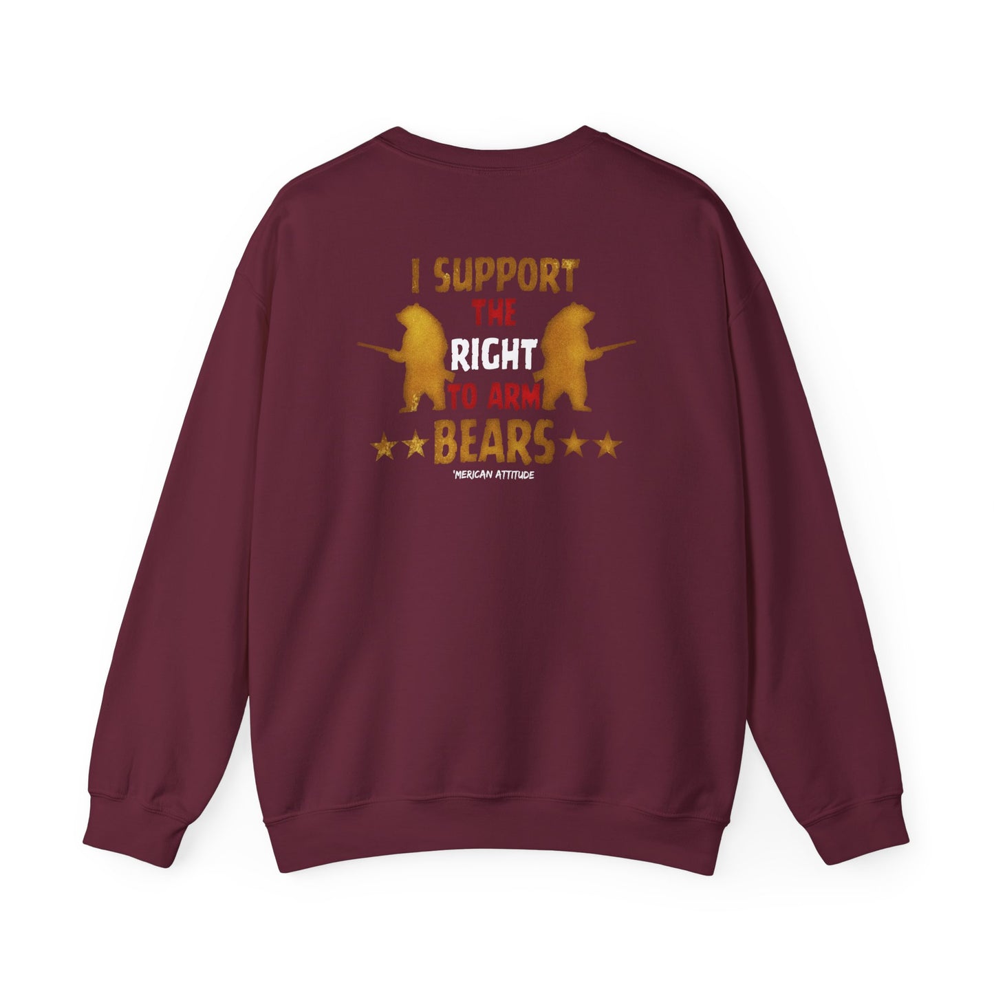 Support The Right To Arm Bears Sweatshirt