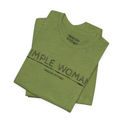 Simple Woman T-Shirt (Unisex)
