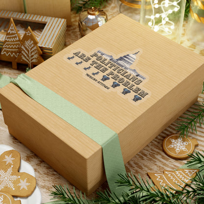 The Problem Sticker (Black)