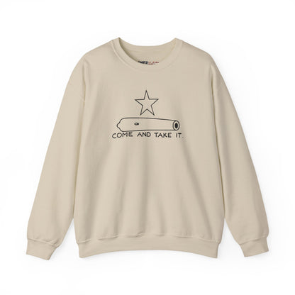 Come And Take It Cannon Sweatshirt