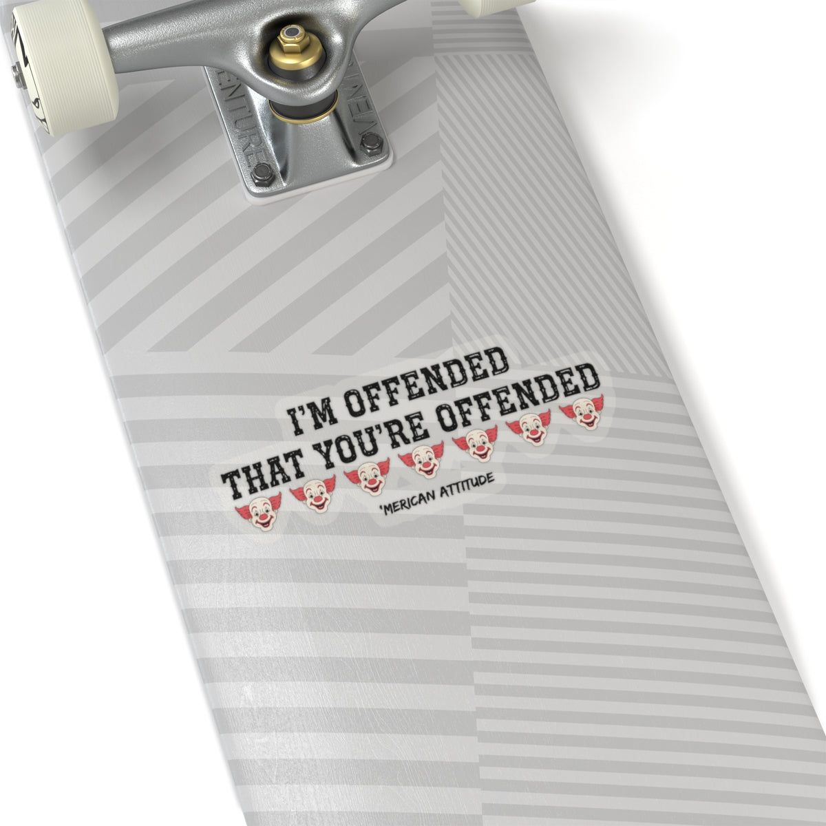 I'm Offended Sticker (Black)