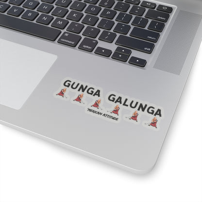 Gunga Galunga Sticker (Black)