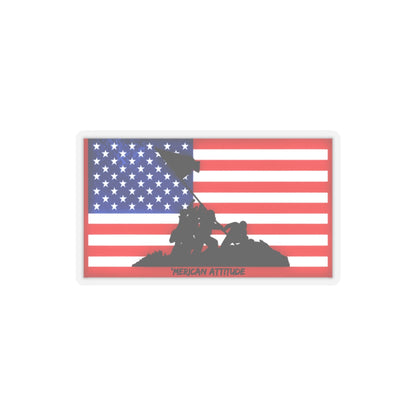 Iwo Jima Flag Sticker