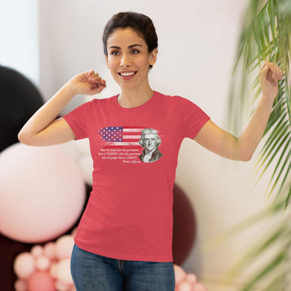 Tyranny vs. Liberty T-shirt (Women)