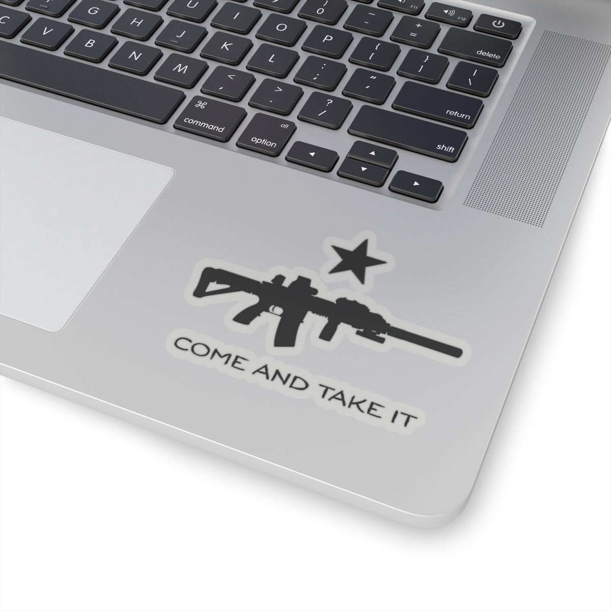 Come And Take It AR Sticker (Black)