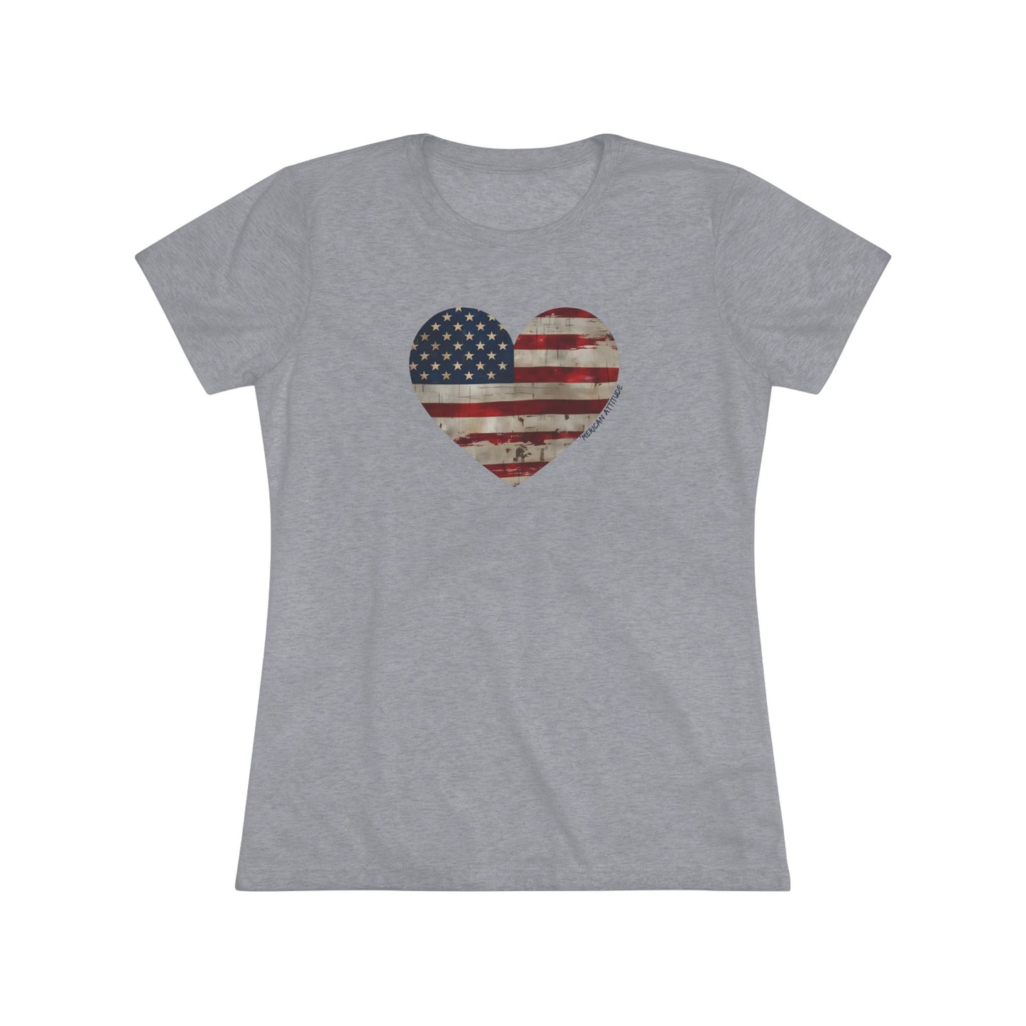 The Flag Is In Your Heart T-shirt (Women)