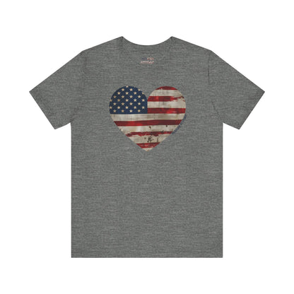 The Flag Is In Your Heart T-Shirt (Unisex)
