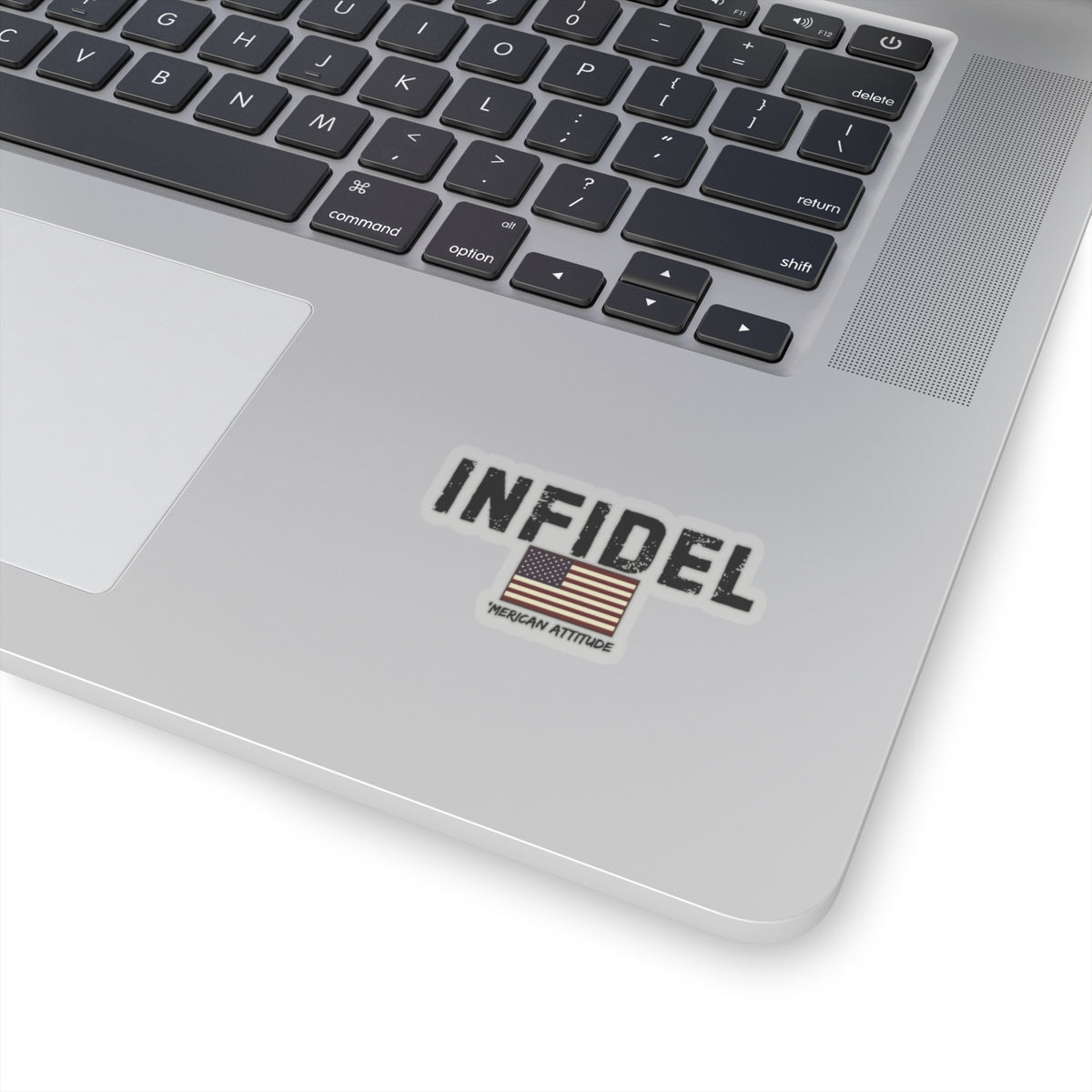 INFIDEL Sticker (Black)