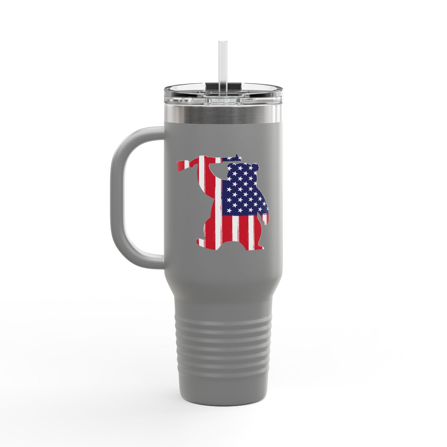 Armed Bear RW&B Tumbler (40oz)