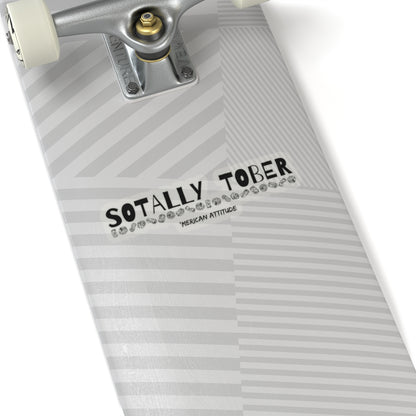 Sotally Tober Sticker (Black)