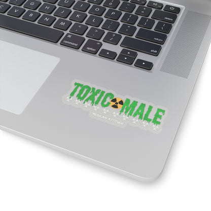 Toxic Male Sticker (White)