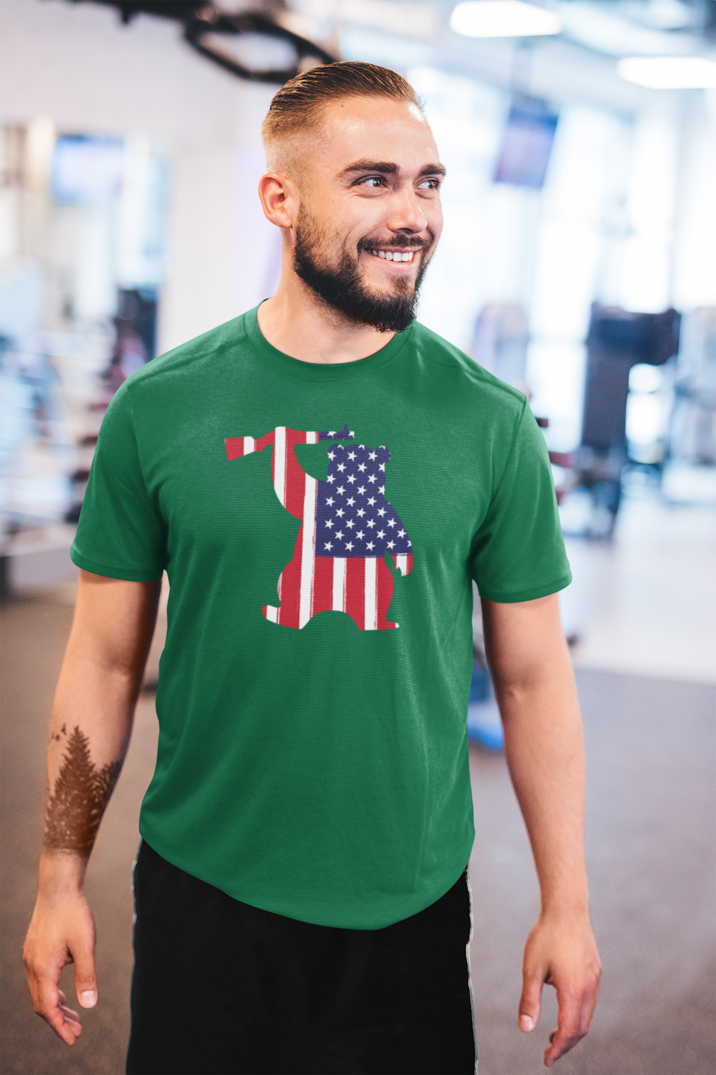 RW&B Bear Armed T-Shirt