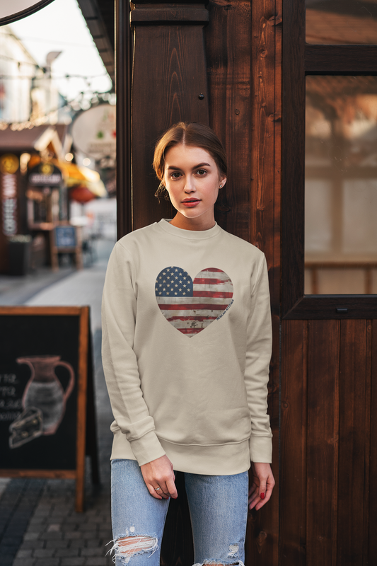 The Flag Is In Your Heart Sweatshirt