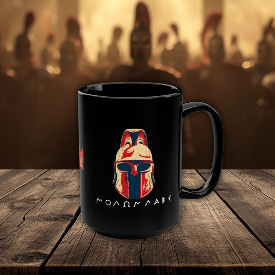 Molon Labe  15oz Mug (Black)
