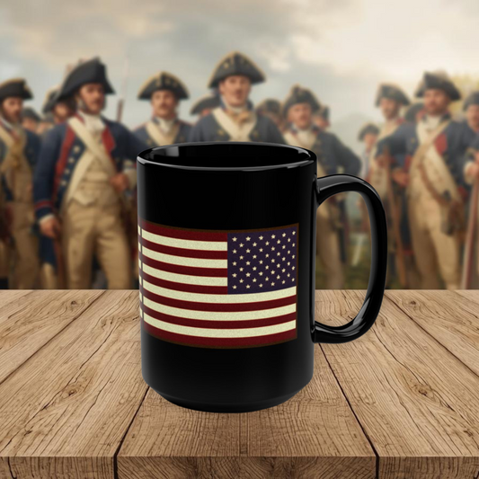 Old Glory  15oz Mug (Black)
