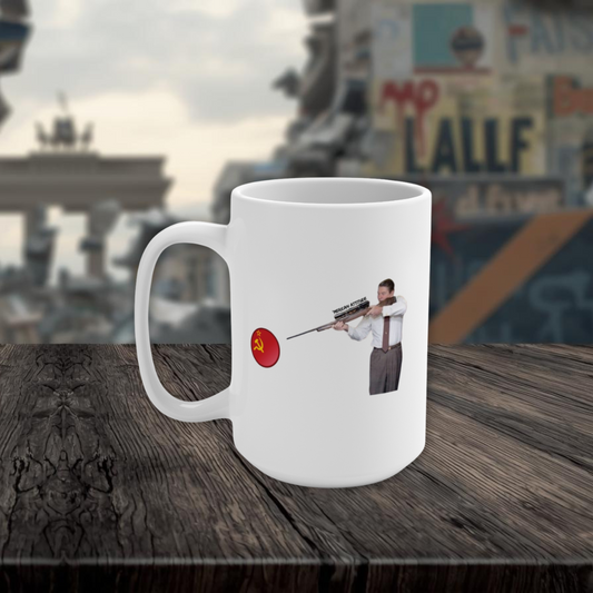 Ronnie on Target  15oz Mug (White)