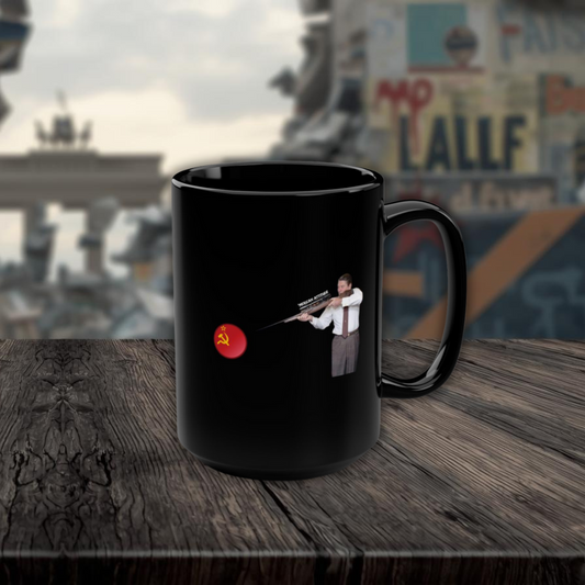 Ronnie On Target  15oz Mug (Black)