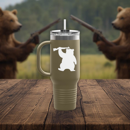 Armed Bear Tumbler (40oz)