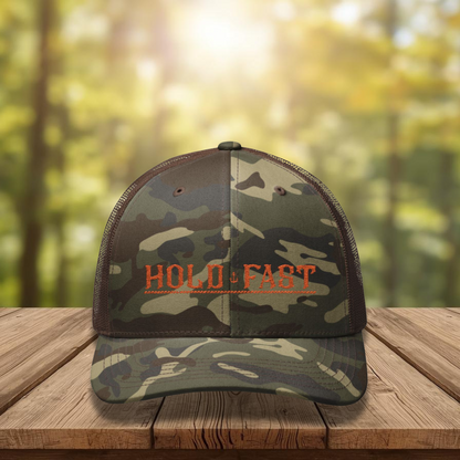 Hold Fast Camo Hat (Snapback)