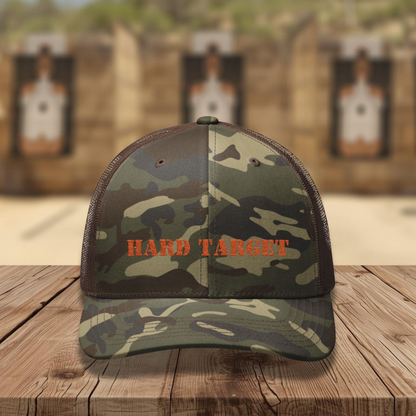 Hard Target Camo Hat (Snapback)