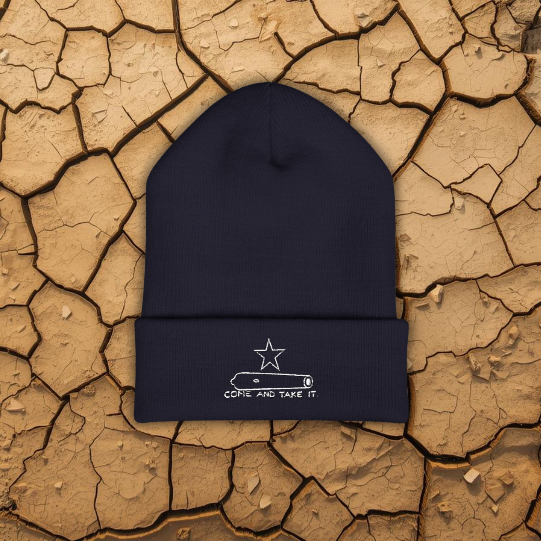 Come And Take It Cannon Beanie 2