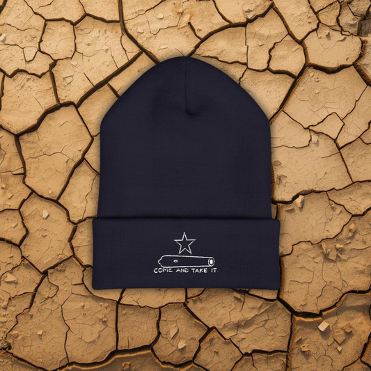 Come And Take It Cannon Beanie 2