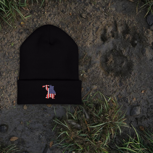 RW&B Armed Bear Beanie