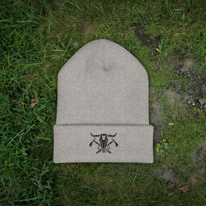 MA Skull & Hatchets Beanie 1