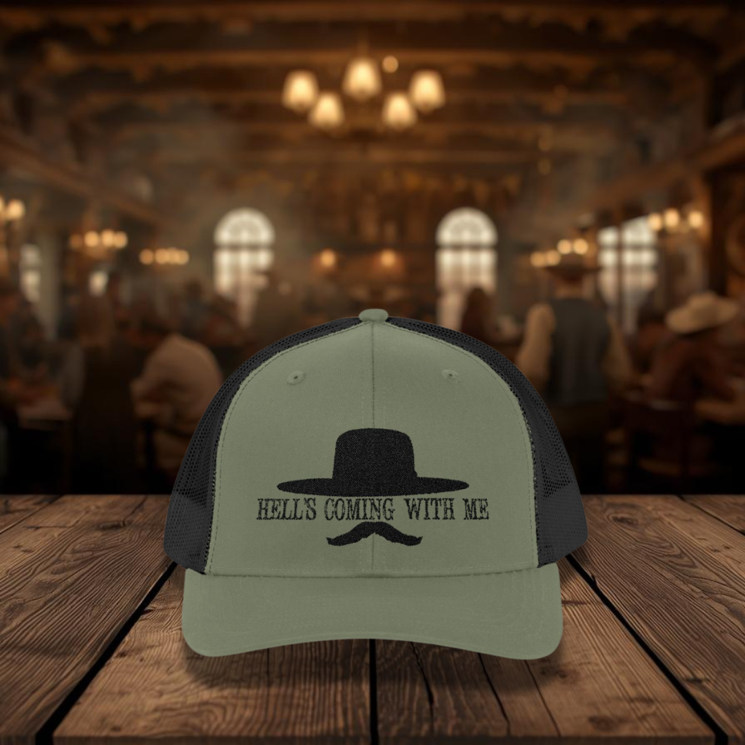 Hell's Coming With Me Hat 2 (Snapback)
