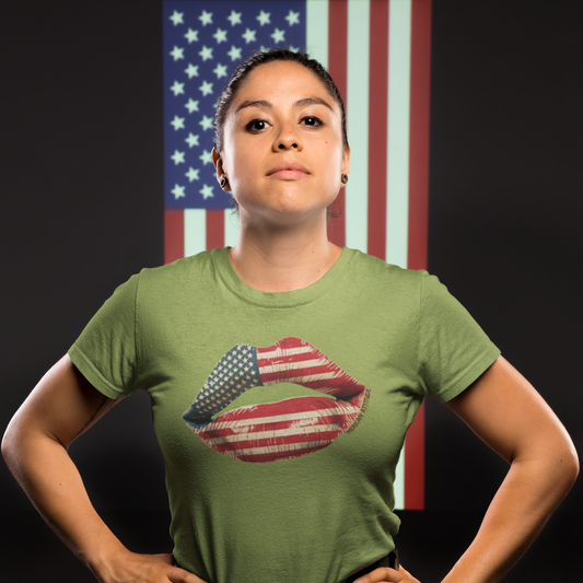 'Merican Kiss T-Shirt (Unisex)