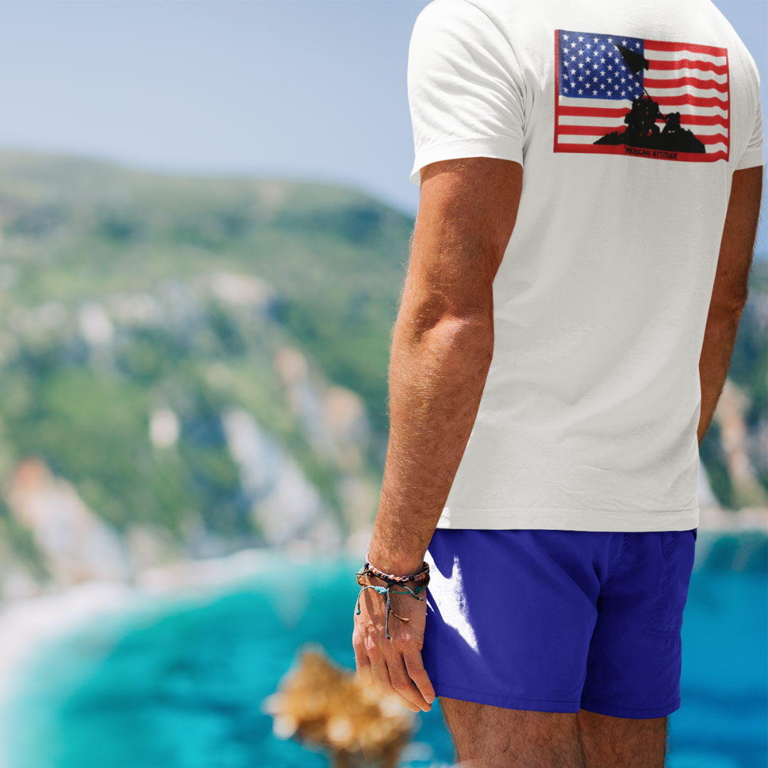 Iwo Jima Flag T-Shirt