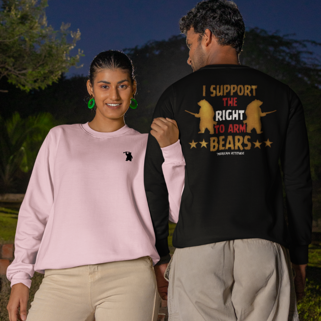 Support The Right To Arm Bears Sweatshirt