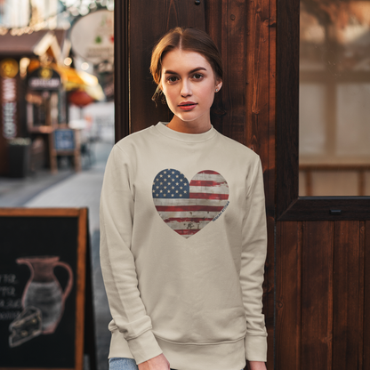 The Flag Is In Your Heart Sweatshirt