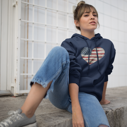 The Flag Is In Your Heart Hoodie
