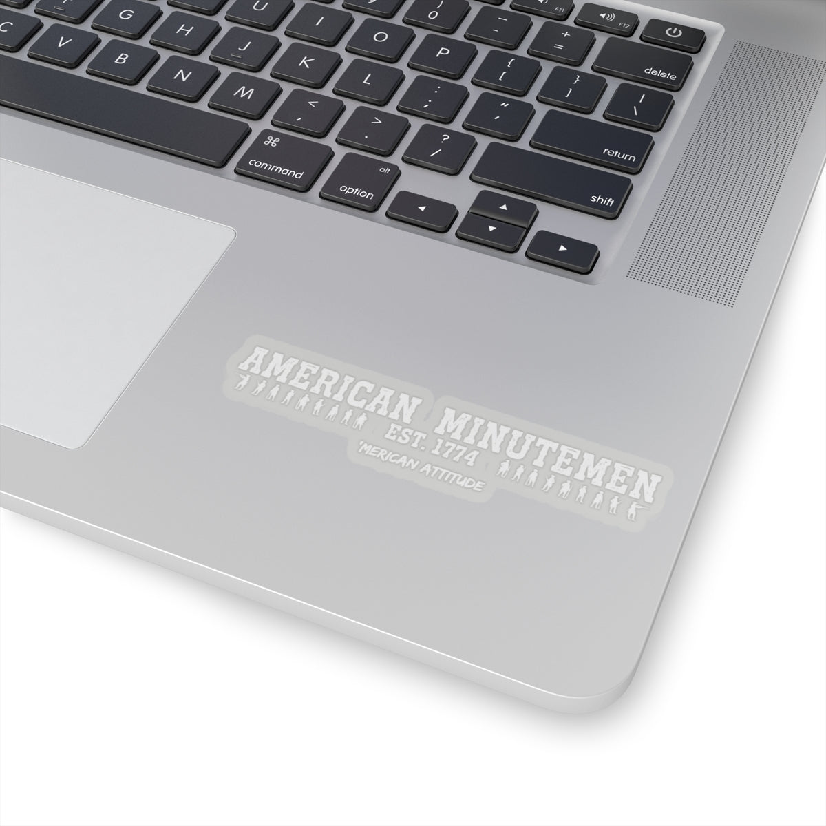 American Minutemen Sticker (White)