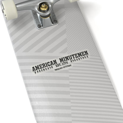 American Minutemen Sticker (Black)
