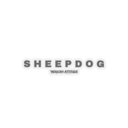 SHEEPDOG Sticker (Black)