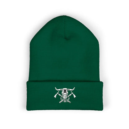 MA Skull & Hatchets Beanie 2